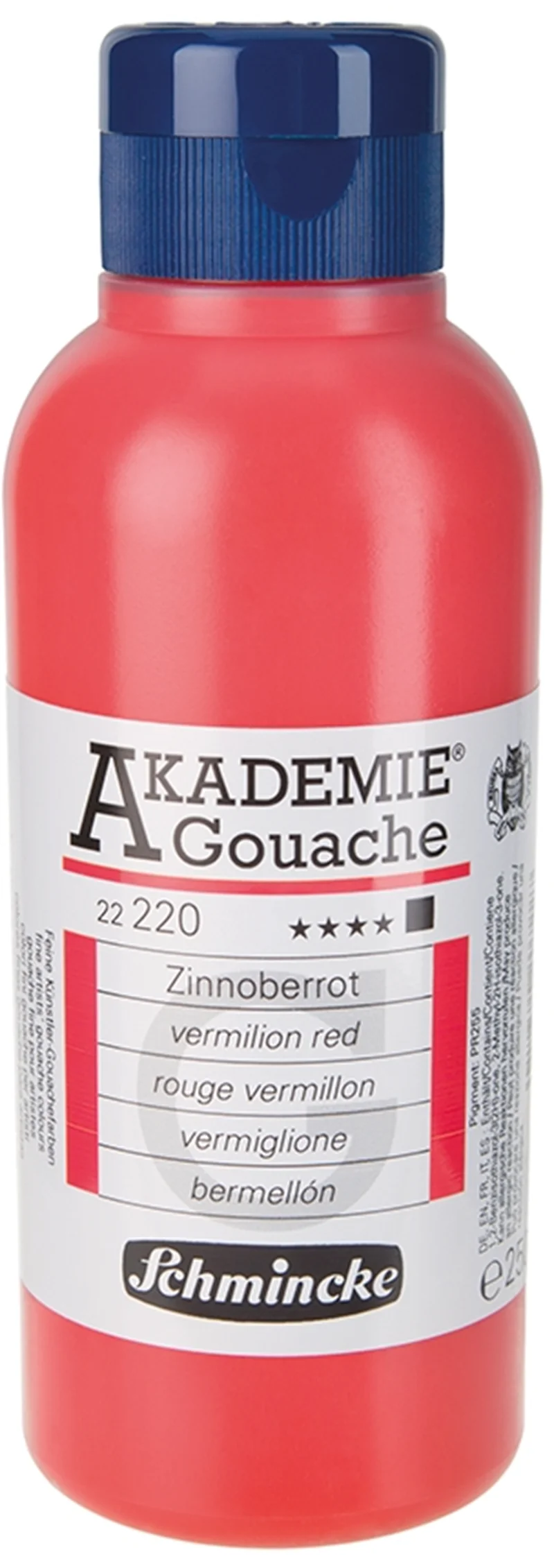 SCHMİNCKE AKADEMİE GUAJ BOYA 250 ML 220 VERMİLİON RED 22220027