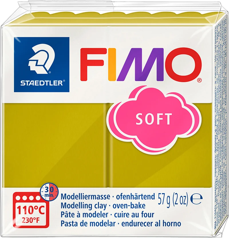 FIMO SOFT MODELLEME KİLİ 57 GR ÇİM YEŞİLİ 8020-T51