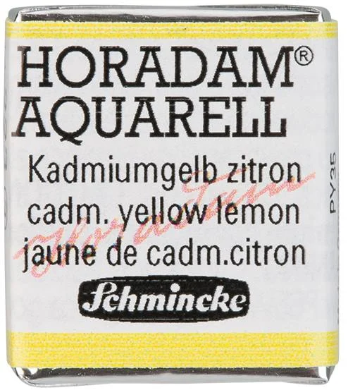 SCHMİNCKE HORADAM AQUARELL ARTİST SULU BOYA CADMİUM YELLOW LEMON 1/2 TAB. 14223044
