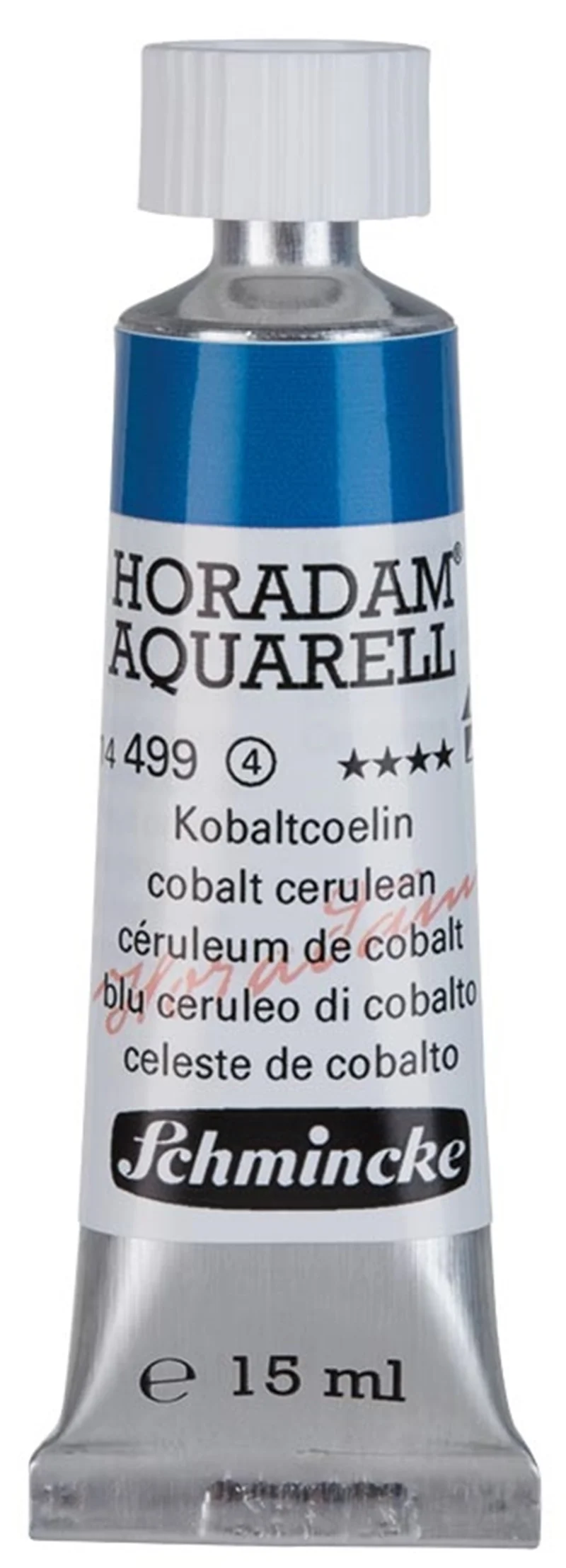 SCHMİNCKE HORADAM AQUARELL ARTİST SULU BOYA 15 ML TÜP SERİ 4 499 COBALT CERULEAN 14499006