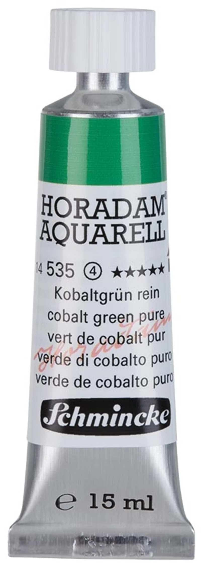 SCHMİNCKE HORADAM AQUARELL ARTİST SULU BOYA 15 ML TÜP SERİ 4 535 COBALT GREEN PURE 14535006