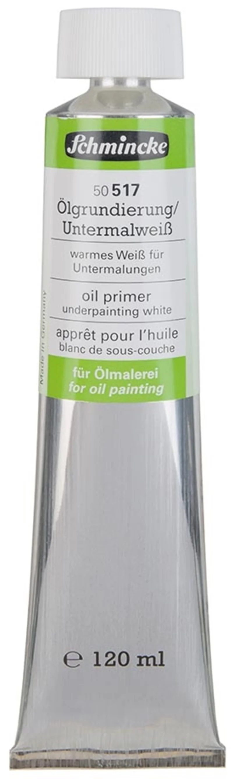 SCHMİNCKE OİL PRİMER UNDERPAİNTİNG WHİTE YAĞLI BOYA ALT ASTAR BEYAZ 120 ML 50517 50517012