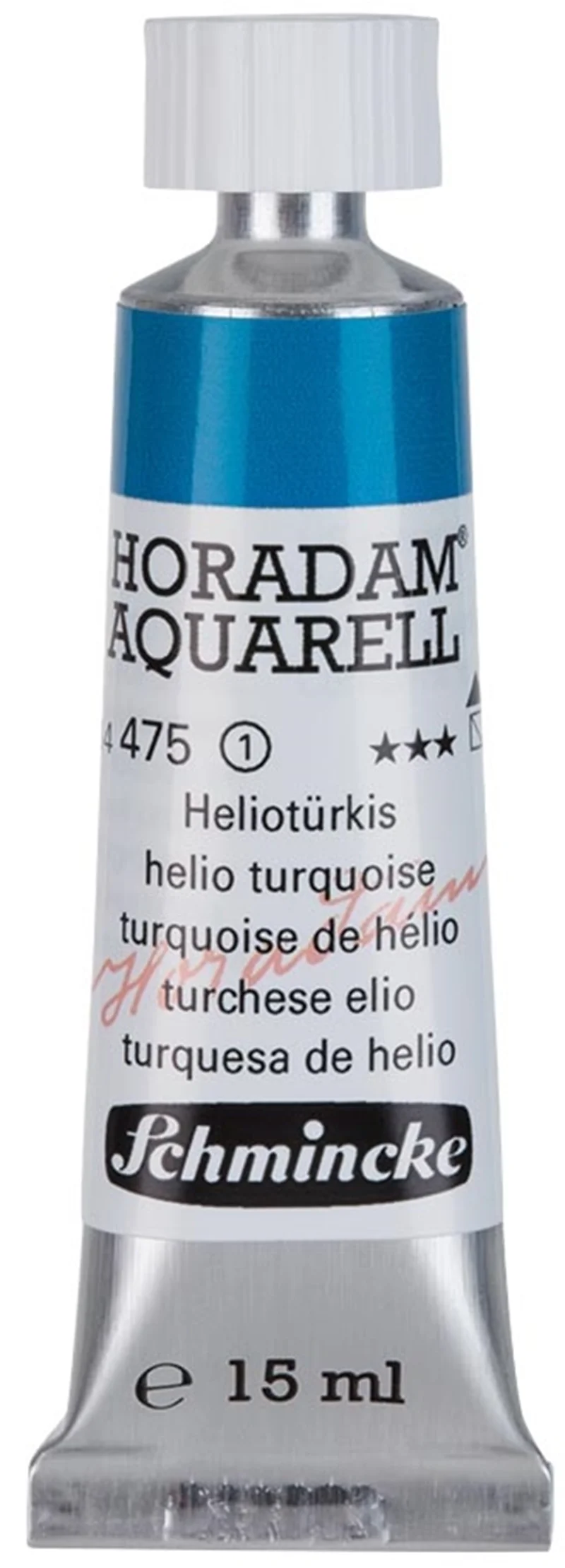 SCHMİNCKE HORADAM AQUARELL ARTİST SULU BOYA 15 ML TÜP SERİ 1 475 HELİO TURQUOİSE 14475006
