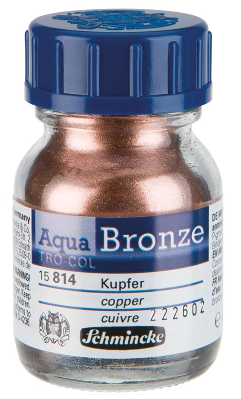 SCHMİNCKE AQUA BRONZE SULU BOYA YALDIZ PİGMENT 20 ML 814 COPPER 15814032