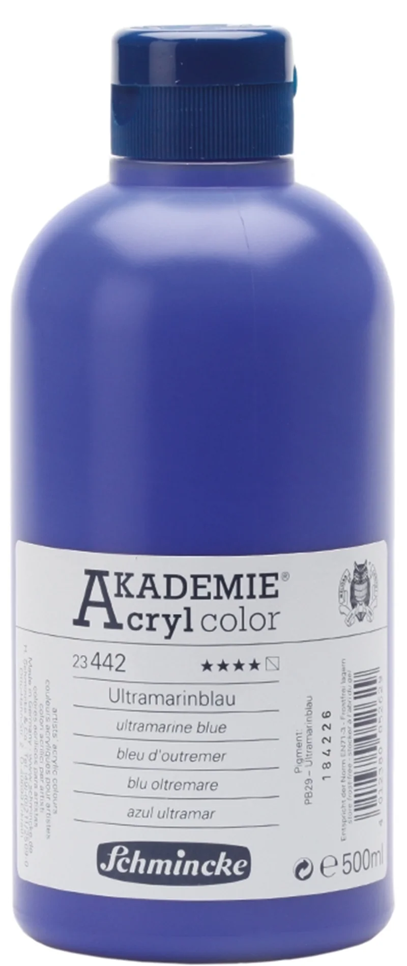 SCHMİNCKE AKADEMİE AKRİLİK BOYA 500 ML 442 ULTRAMARİNE BLUE 23442028