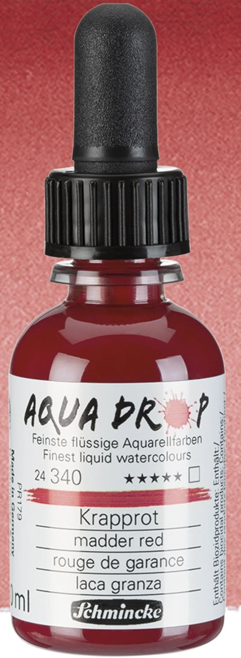 SCHMİNCKE AQUA DROP SIVI SULUBOYA MADDER RED 30 ML 24340034