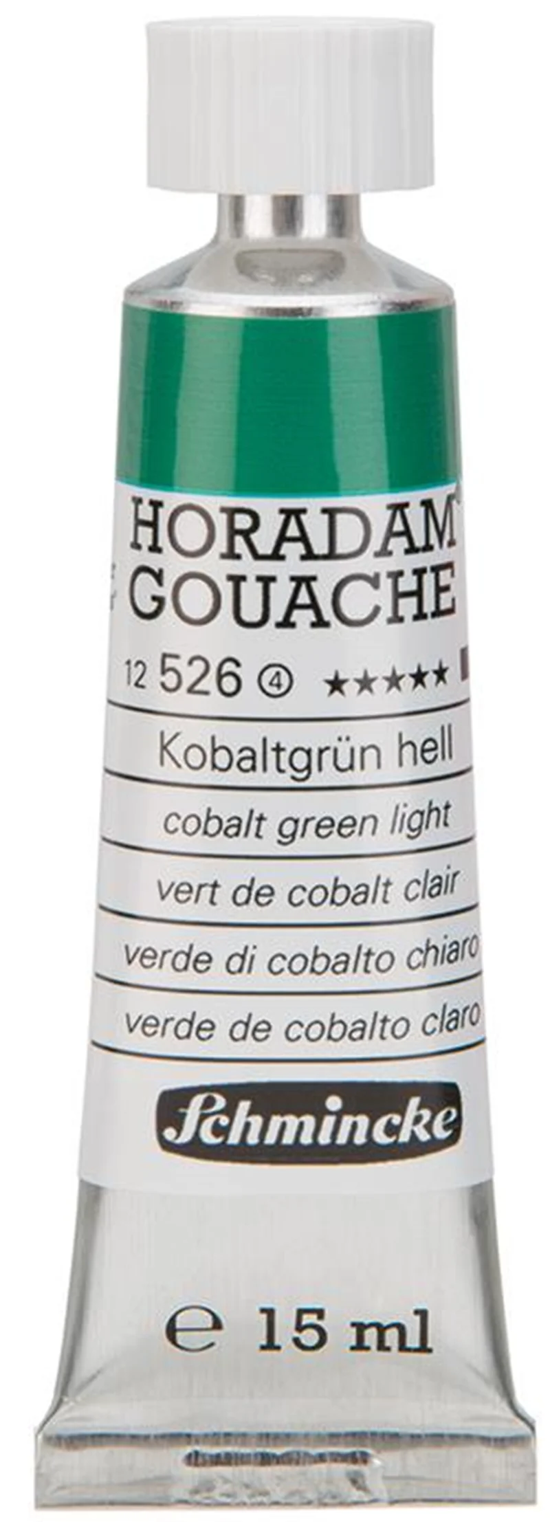 SCHMİNCKE HORADAM GOUACHE ARTİST GUAJ BOYA 15 ML SERİ 4 526 COBALT GREEN LİGHT 12526006