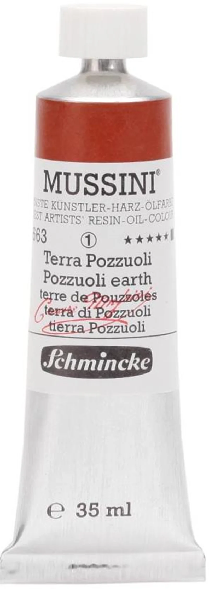 SCHMİNCKE MUSSİNİ ARTİST YAĞLI BOYA 35 ML SERİ 1 663 POZZUOLİ EARTH 10663009