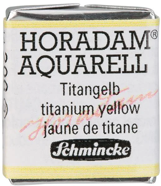 SCHMİNCKE HORADAM AQUARELL ARTİST SULU BOYA TİTANİUM YELLOW 1/2 TAB. 14206044
