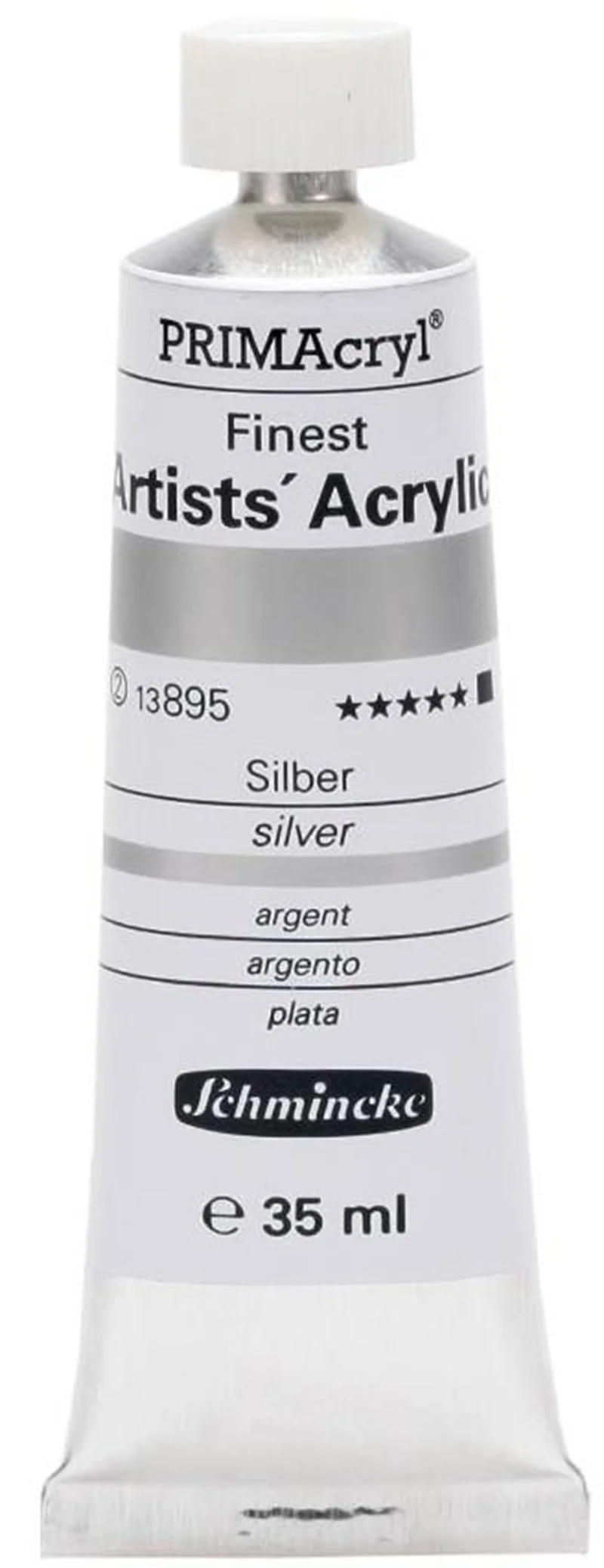 SCHMİNCKE PRİMACRYL ARTİST AKRİLİK BOYA 35 ML SERİ 2 895 SİLVER 13895009