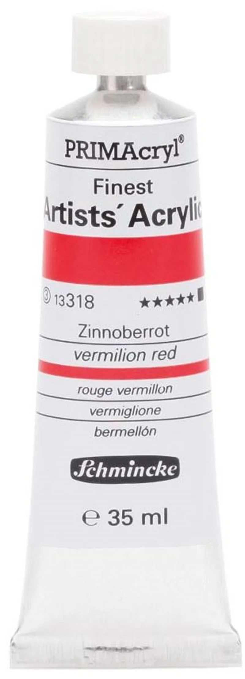 SCHMİNCKE PRİMACRYL ARTİST AKRİLİK BOYA 35 ML SERİ 3 318 VERMİLİON RED 13318009