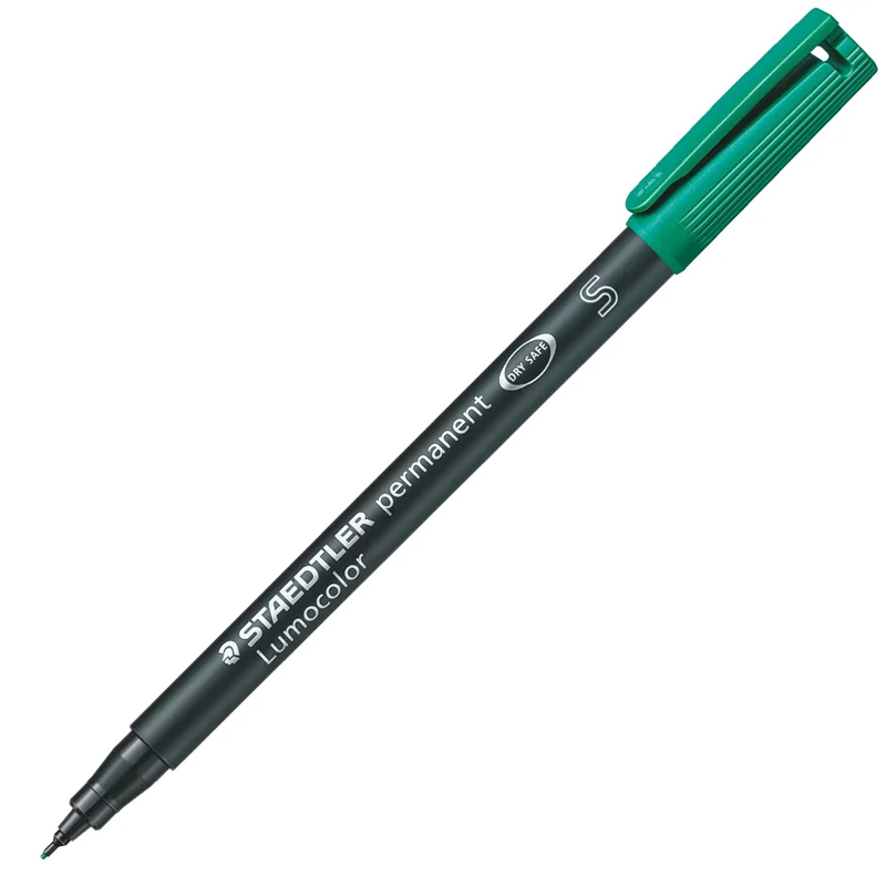 STAEDTLER ASETAT KALEMİ LUMOCOLOR S UÇ YEŞİL 313-5