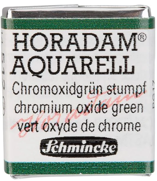 SCHMİNCKE HORADAM AQUARELL ARTİST SULU BOYA CHROMİUM OXİDE GREEN 1/2 TAB. 14512044