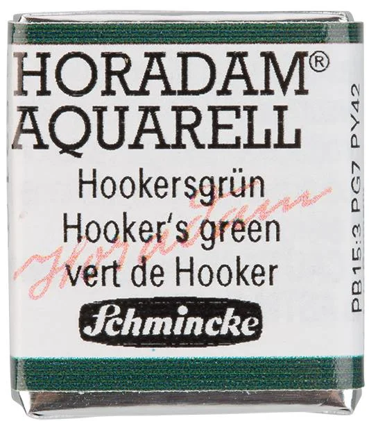 SCHMİNCKE HORADAM AQUARELL ARTİST SULU BOYA HOOKER'S GREEN 1/2 TAB. 14521044