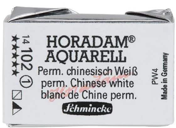 SCHMİNCKE HORADAM AQUARELL ARTİST SULU BOYA TAM TABLET SERİ 1 102 PERMANENT CHİNESE WHİTE 14102043
