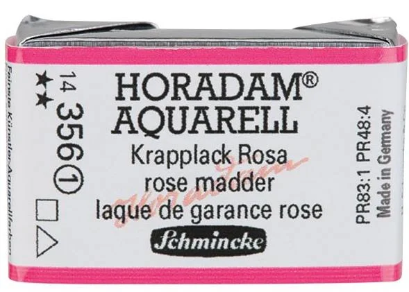 SCHMİNCKE HORADAM AQUARELL ARTİST SULU BOYA TAM TABLET SERİ 1 356 ROSE MADDER 14356043