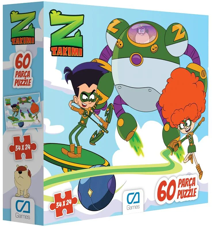 CA GAMES PUZZLE 60 PARÇA Z TAKIMI CA.5165