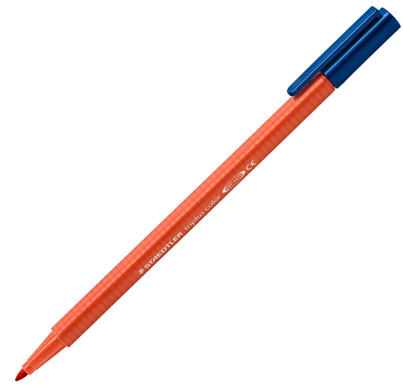 STAEDTLER KEÇELİ KALEM TRIPLUS COLOR 1.0 SCARLET KIRMIZI 323-24