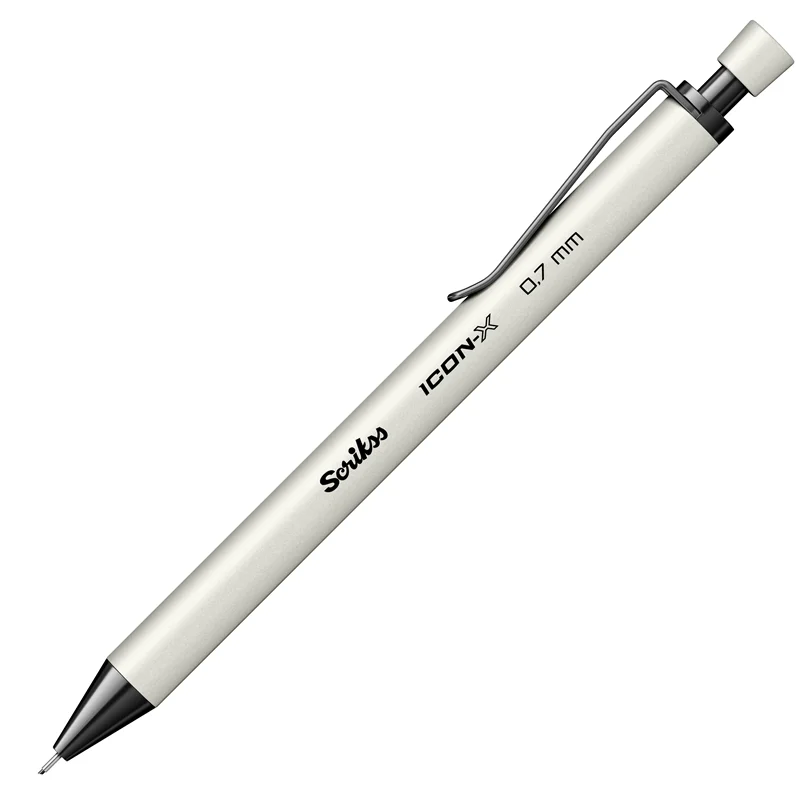 SCRIKSS OFFICE VERSATİL KALEM ICON-X METAL 0.7 BEYAZ