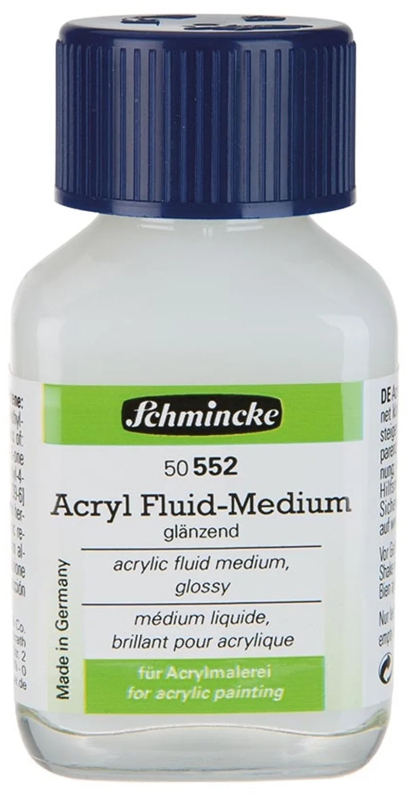 SCHMİNCKE MEDİUM 552 FLUİD MEDİUM GLOSSY PARLAK SIVI AKRİLİK MEDYUMU 60 ML 50552025