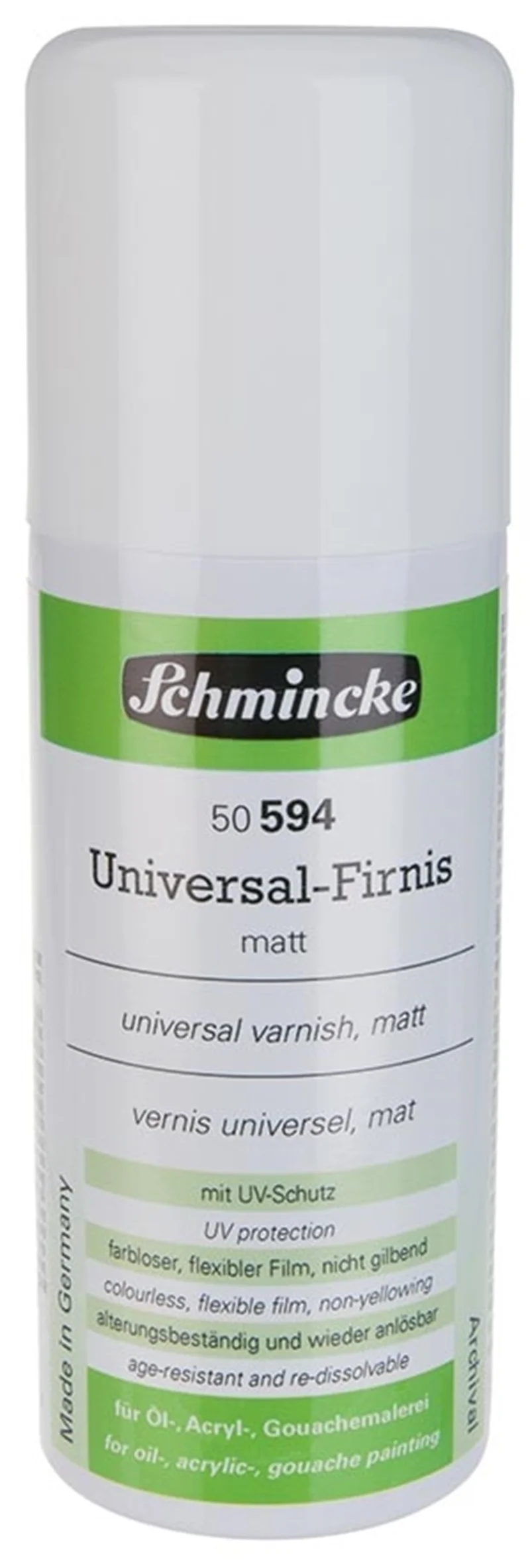 SCHMİNCKE UNİVERSAL VARNİSH GENEL AMAÇLI UV KORUMALI MAT FİNAL SPREY VERNİK 150 ML 50594 50594052