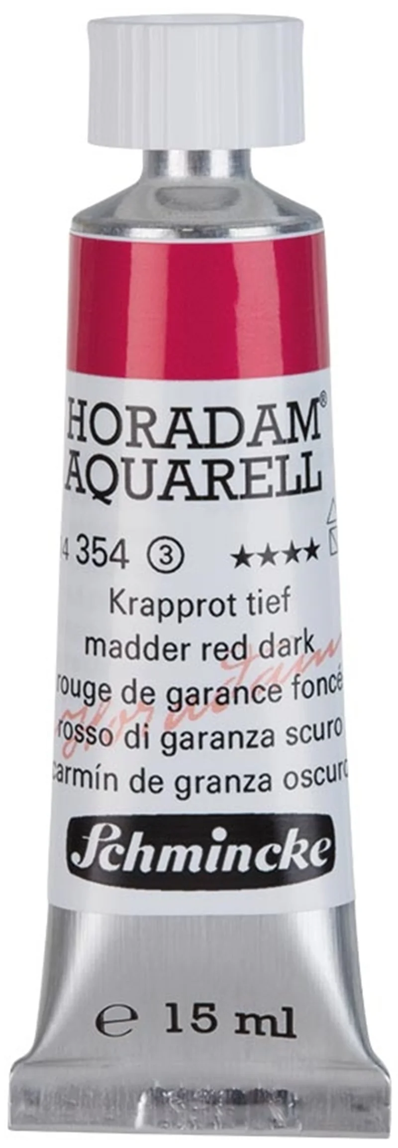 SCHMİNCKE HORADAM AQUARELL ARTİST SULU BOYA 15 ML TÜP SERİ 3 354 MADDER RED DARK 14354006
