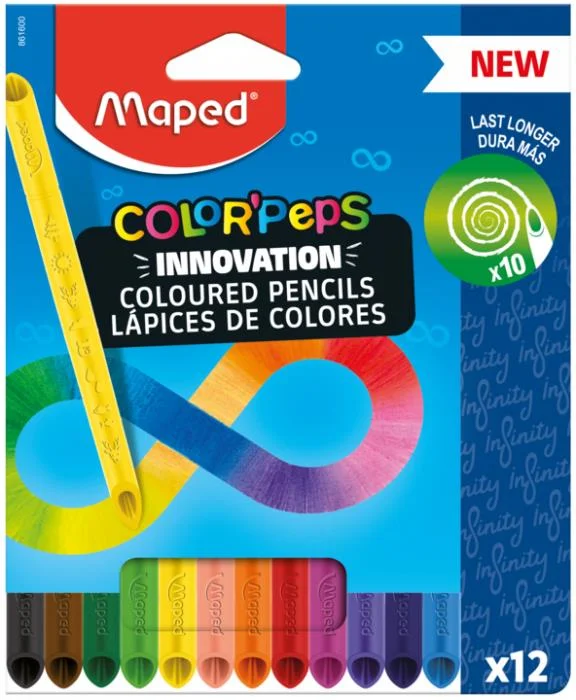 MAPED KURU BOYA COLOR PEP'S 12 Lİ INFINITY 861600
