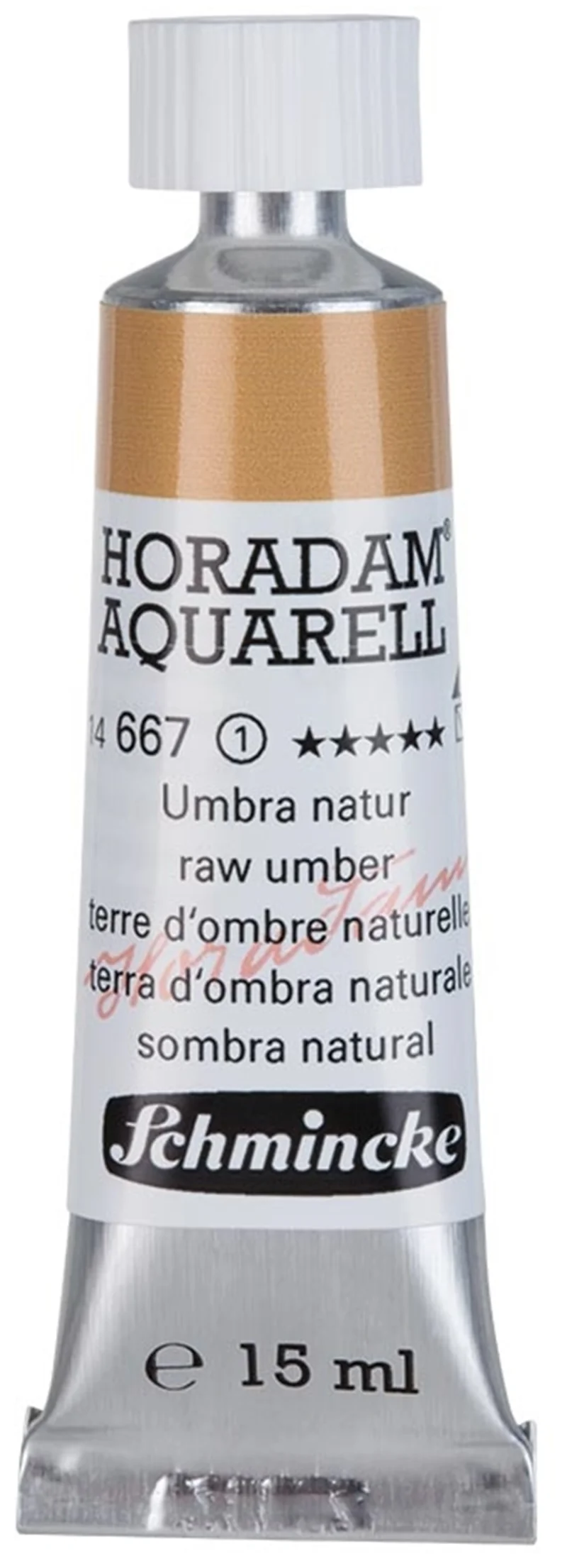 SCHMİNCKE HORADAM AQUARELL ARTİST SULU BOYA 15 ML TÜP SERİ 1 667 RAW UMBER 14667006