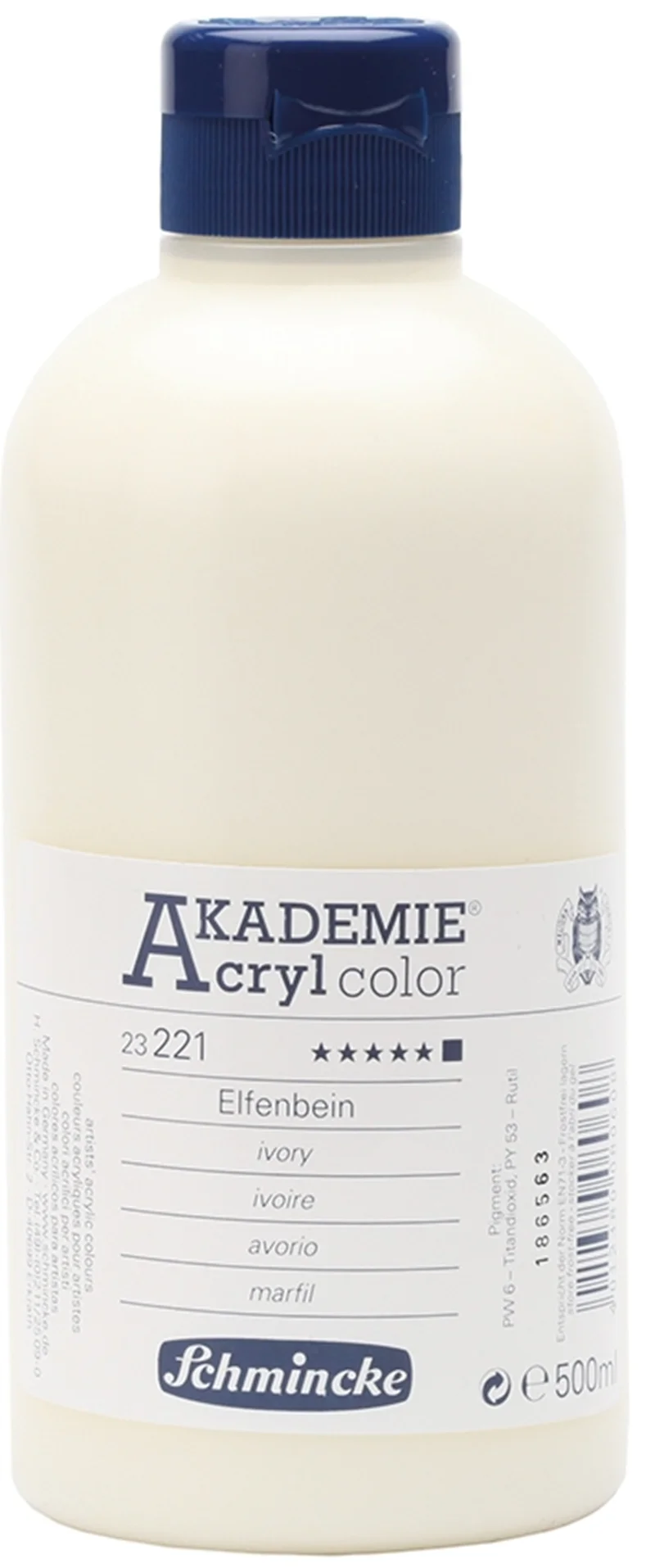 SCHMİNCKE AKADEMİE AKRİLİK BOYA 500 ML 221 İVORY 23221028