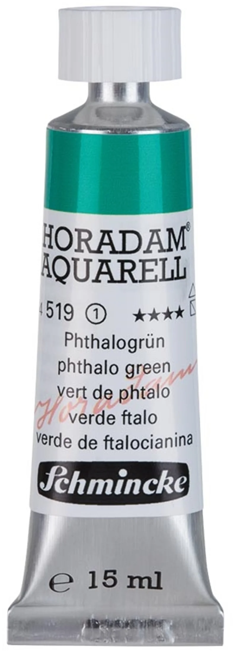 SCHMİNCKE HORADAM AQUARELL ARTİST SULU BOYA 15 ML TÜP SERİ 1 519 PHTHALO GREEN 14519006