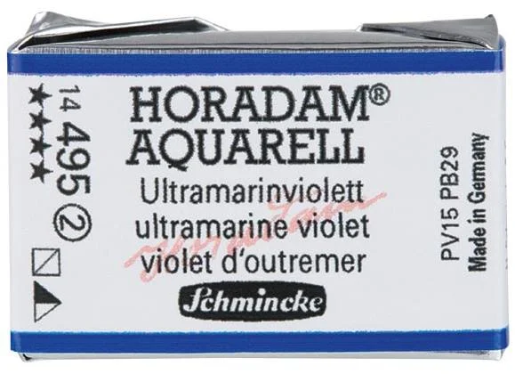 SCHMİNCKE HORADAM AQUARELL ARTİST SULU BOYA TAM TABLET SERİ 2 495 ULTRAMARİNE VİOLET 14495043