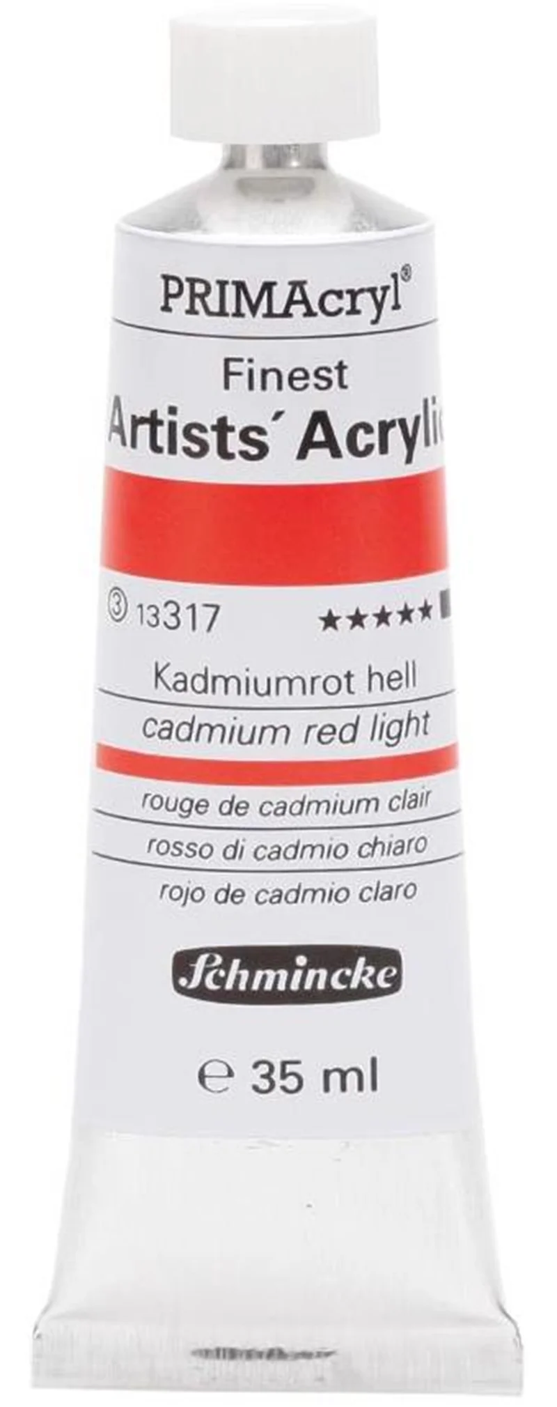 SCHMİNCKE PRİMACRYL ARTİST AKRİLİK BOYA 35 ML SERİ 3 317 CADMİUM RED LİGHT 13317009