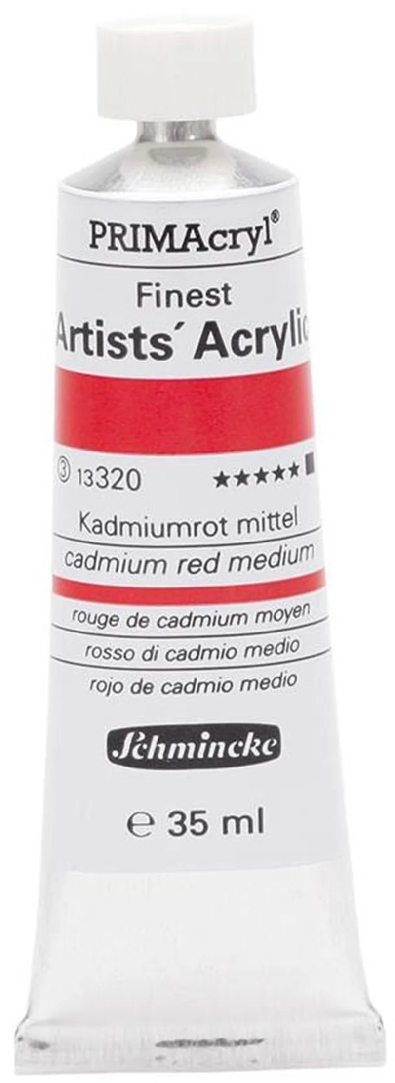 SCHMİNCKE PRİMACRYL ARTİST AKRİLİK BOYA 35 ML SERİ 3 320 CADMİUM RED MEDİUM 13320009