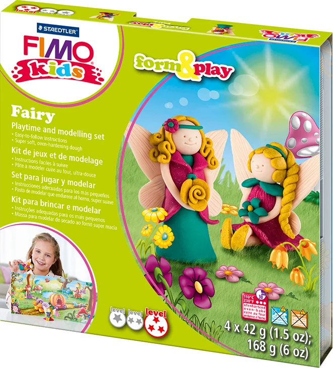 FIMO KIDS MODELLEME KİLİ SET F&P MELEK 8034 20 LZ