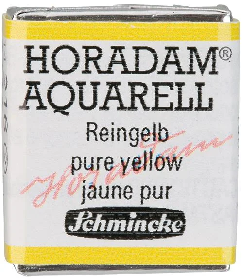 SCHMİNCKE HORADAM AQUARELL ARTİST SULU BOYA PURE YELLOW 1/2 TAB. 14216044