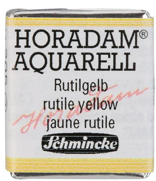 SCHMİNCKE HORADAM AQUARELL ARTİST SULU BOYA RUTİLE YELLOW 1/2 TAB. 14205044