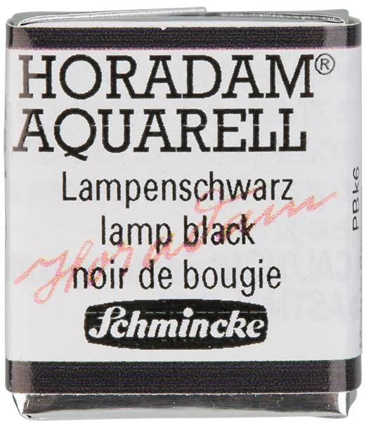 SCHMİNCKE HORADAM AQUARELL ARTİST SULU BOYA LAMP BLACK 1/2 TAB. 14781044