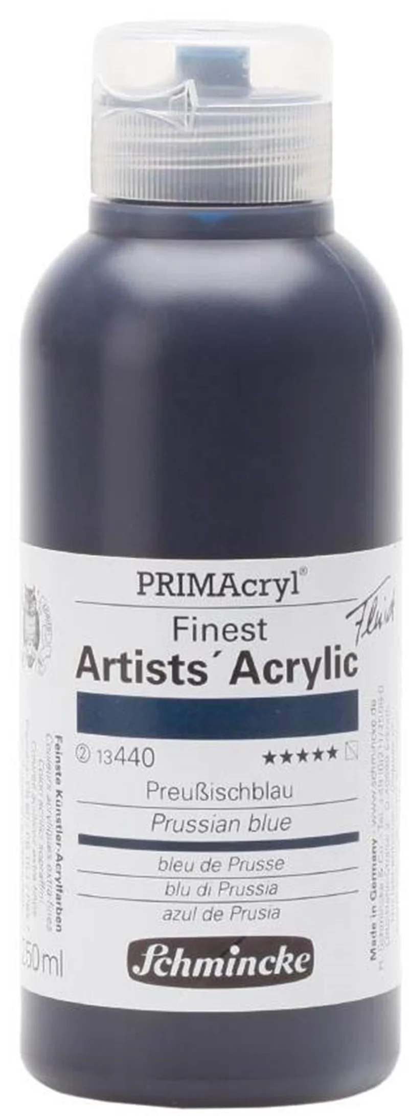 SCHMİNCKE PRİMACRYL ARTİST AKRİLİK BOYA 250 ML SERİ 2 440 PRUSSİAN BLUE 13440027