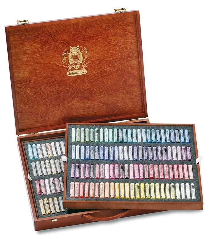 SCHMİNCKE ARTİST SOFT PASTEL AHŞAP KUTULU PASTEL BOYA SETİ GENEL AMAÇLI 200 RENK 77200 77200097
