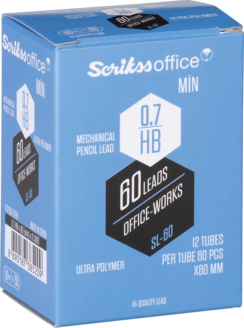 SCRIKSS OFFICE MİN SL-60 0.7 HB 12 Lİ KUTU