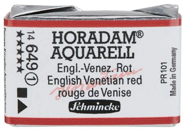 SCHMİNCKE HORADAM AQUARELL ARTİST SULU BOYA TAM TABLET SERİ 1 649 ENGLİSH VENETİAN RED 14649043