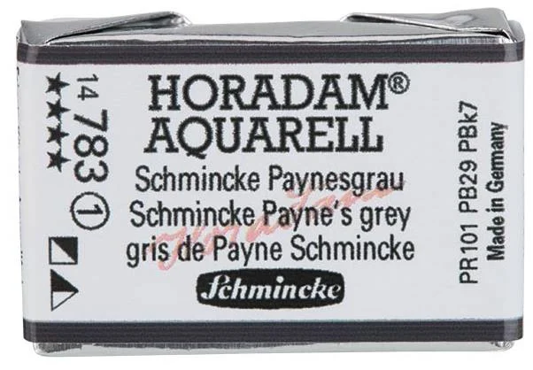 SCHMİNCKE HORADAM AQUARELL ARTİST SULU BOYA TAM TABLET SERİ 1 783 SCHMİNCKE PAYNE'S GREY 14783043