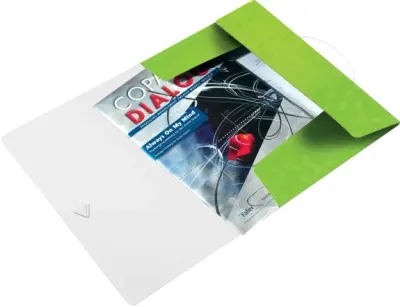 LEITZ LASTİKLİ DOSYA ACTIVE WOW İNCE L-4599 METALİK YEŞİL