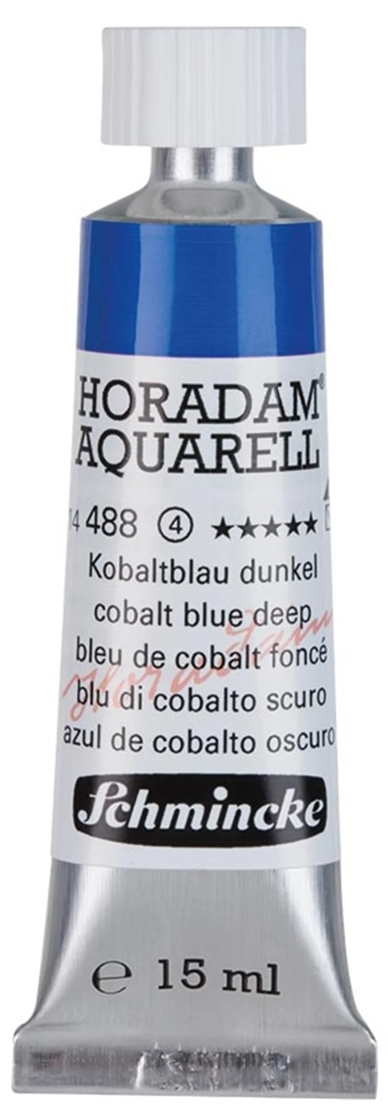 SCHMİNCKE HORADAM AQUARELL ARTİST SULU BOYA 15 ML TÜP SERİ 4 488 COBALT BLUE DEEP 14488006