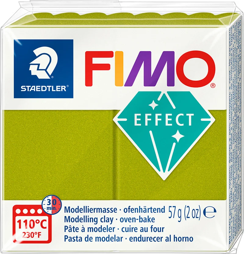 FIMO EFFECT MODELLEME KİLİ 57 GR METALİK YEŞİL 8010-51