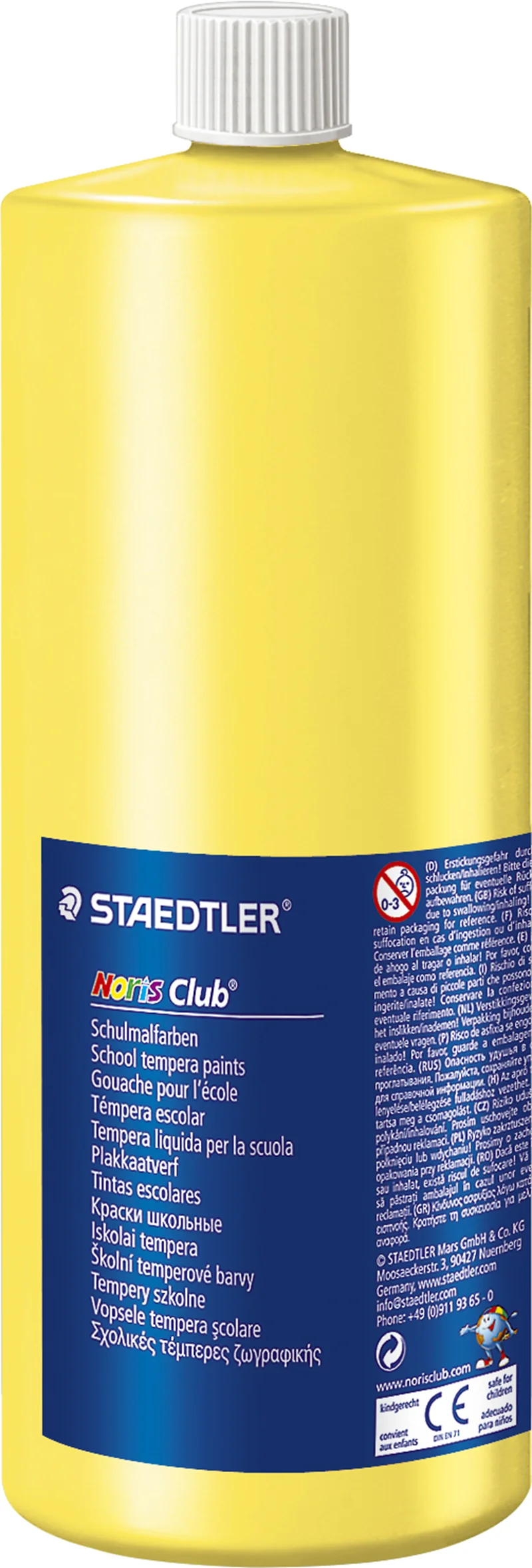STAEDTLER TEMPERA BOYA NORIS CLUP 1000 ML SARI 8850-1
