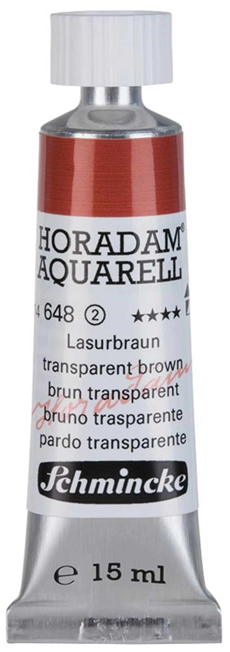 SCHMİNCKE HORADAM AQUARELL ARTİST SULU BOYA 15 ML TÜP SERİ 2 648 TRANSLUCENT BROWN 14648006
