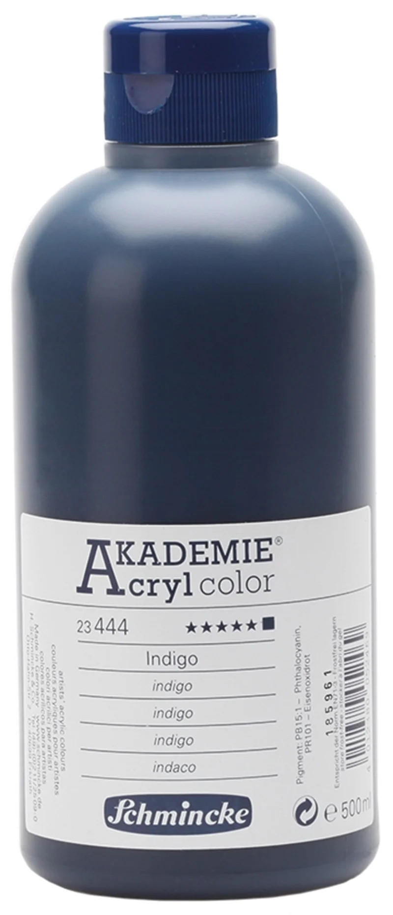 SCHMİNCKE AKADEMİE AKRİLİK BOYA 500 ML 444 İNDİGO 23444028