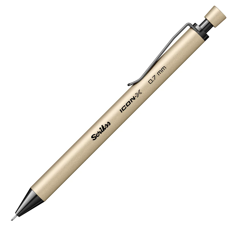 SCRIKSS OFFICE VERSATİL KALEM ICON-X METAL 0.7 BEJ