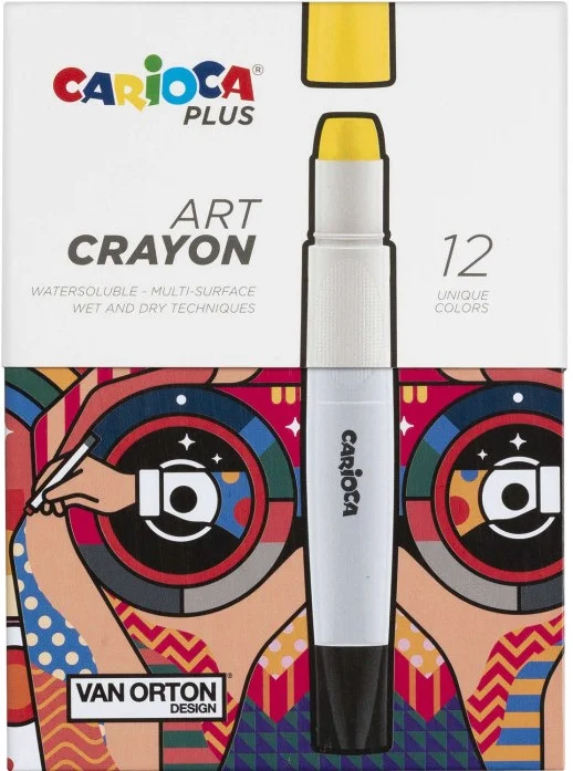 CARIOCA PLUS ART CRAYON BOYA 12 Lİ 45213